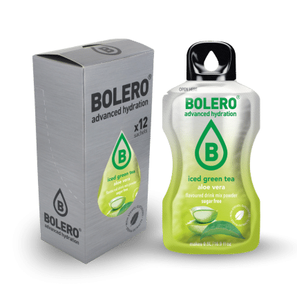 Bolero Sticks Green Iced Tea - Aloe Vera